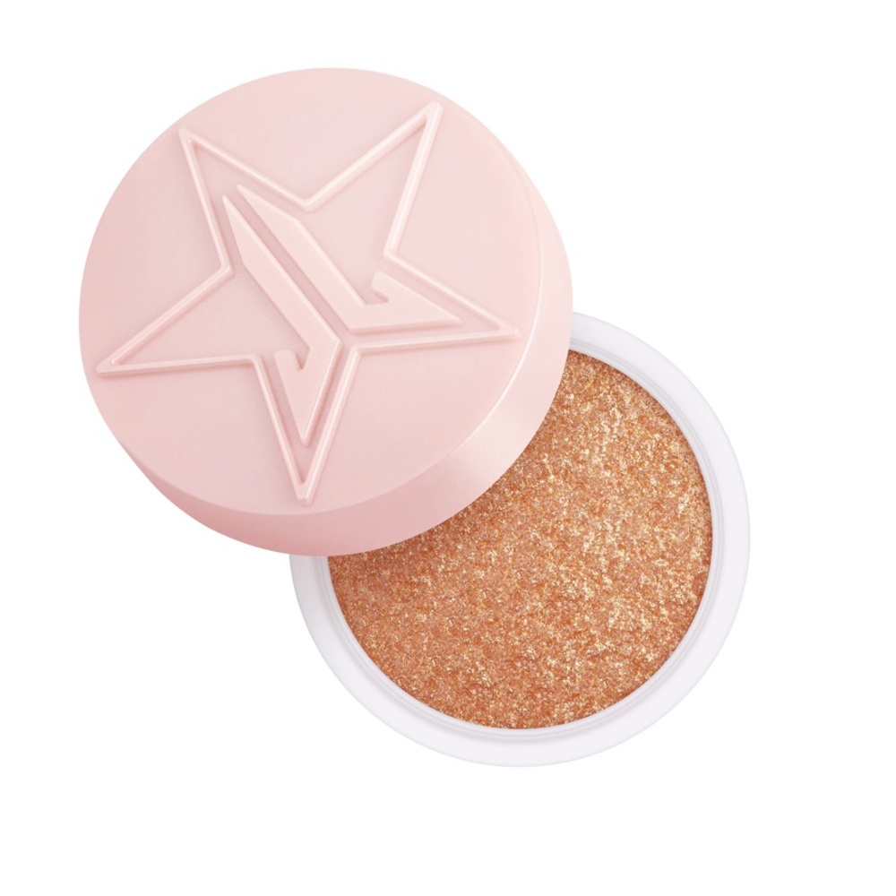 NEW Jeffree Star Eye Gloss Powder Eyeshadow in Peach Goddess Peachy Gold Pearl